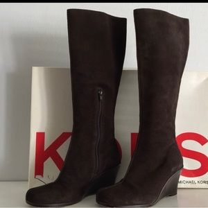 KORS Michael Kors wedge boot
